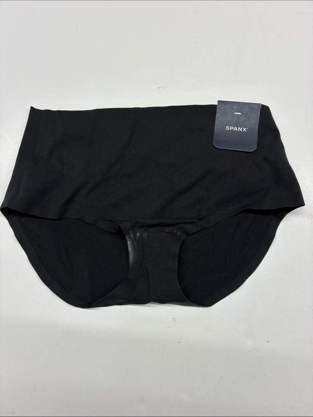 NEW SPANX Women’s Black Seamless High-Waist Brief Size Medium
